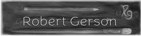 art gallery logo robert gerson artist